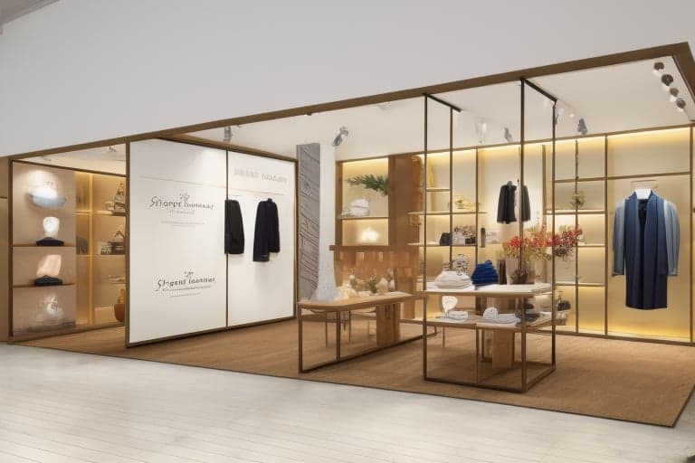 Shop fitting project 2 featuring elegant design and quality craftsmanship